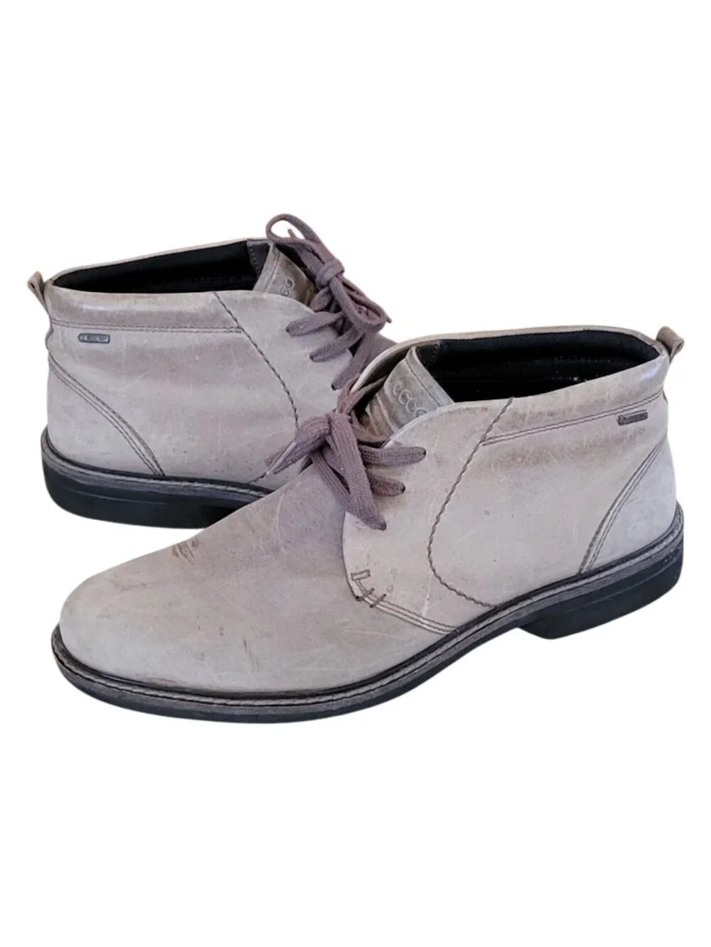 ECCO Gore-Tex Chukka Boots Men’s US 13 13.5 EU 47 Waterproof Nubuck
